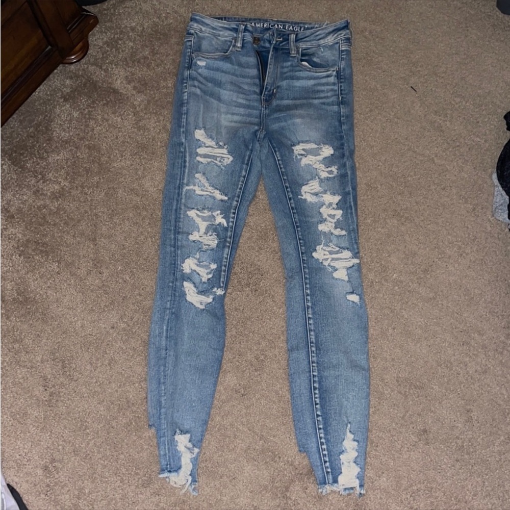 American Eagle high rise jegging size 8